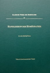 Ptters, Hedwig: Handlexikon der Homopathie